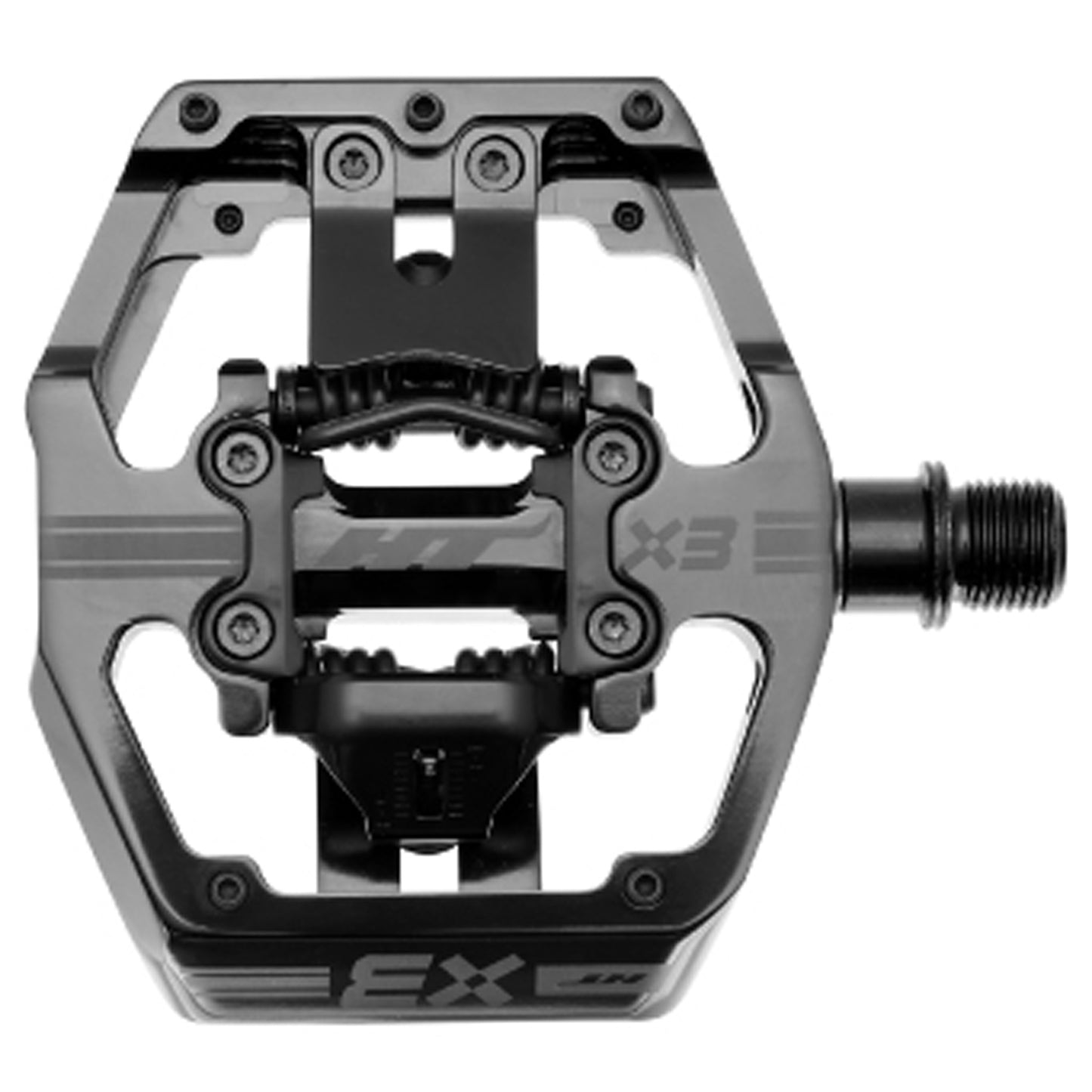 HT Components X3 Clipless Platform MTB Pedals - Black