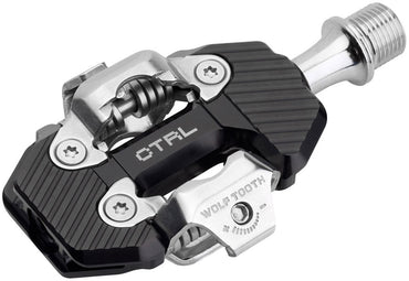 Wolf Tooth CTRL Trail Clipless MTB Pedals - Black