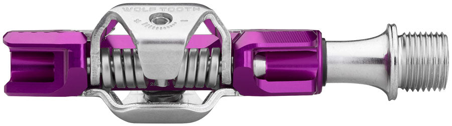 Wolf Tooth CTRL Trail Clipless MTB Pedals - Ultraviolet Purple