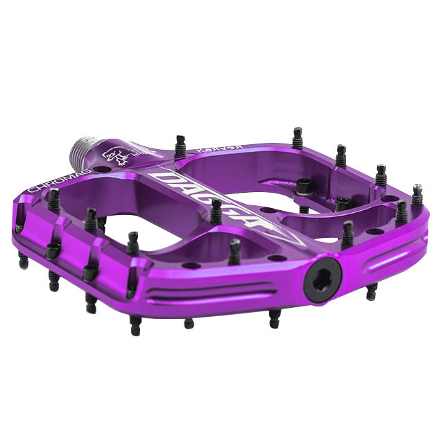 Chromag Dagga Platform MTB Pedals - Purple