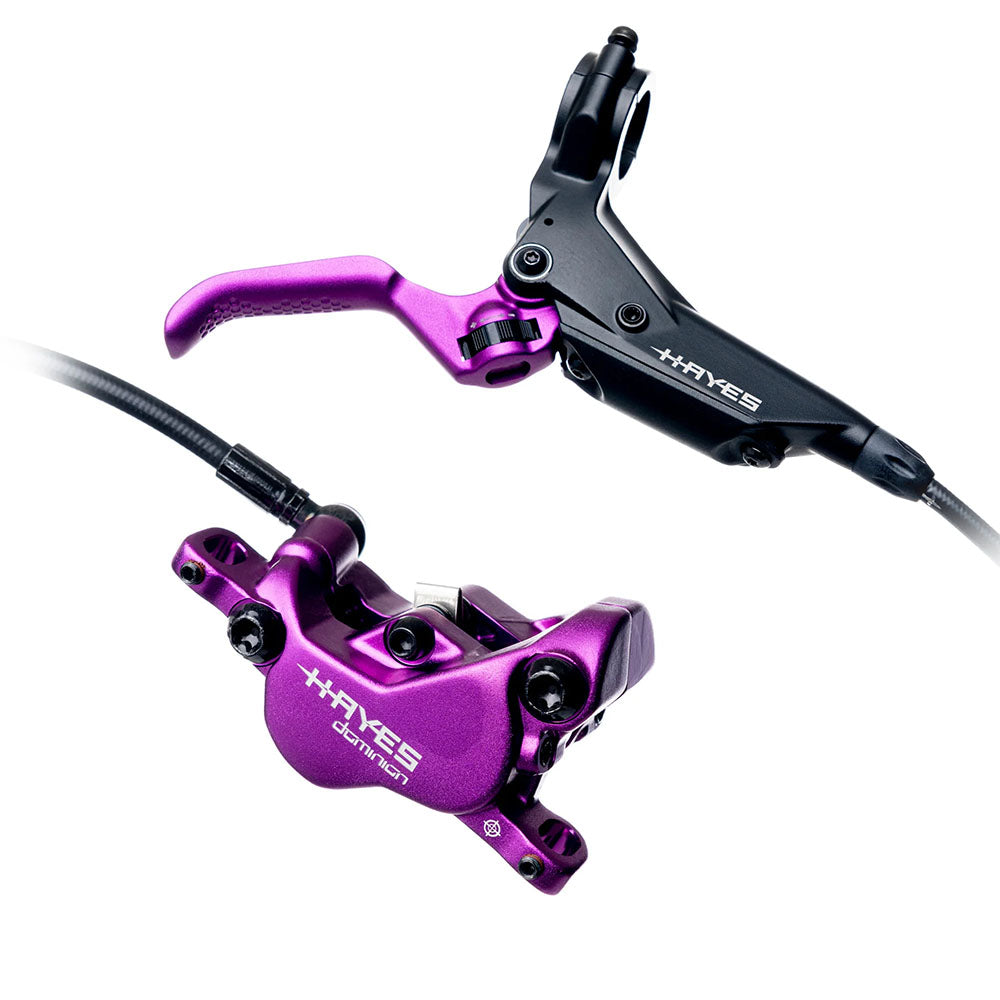 Hayes Dominion A4 MTB Hydraulic Disc Brake - Black/Purple