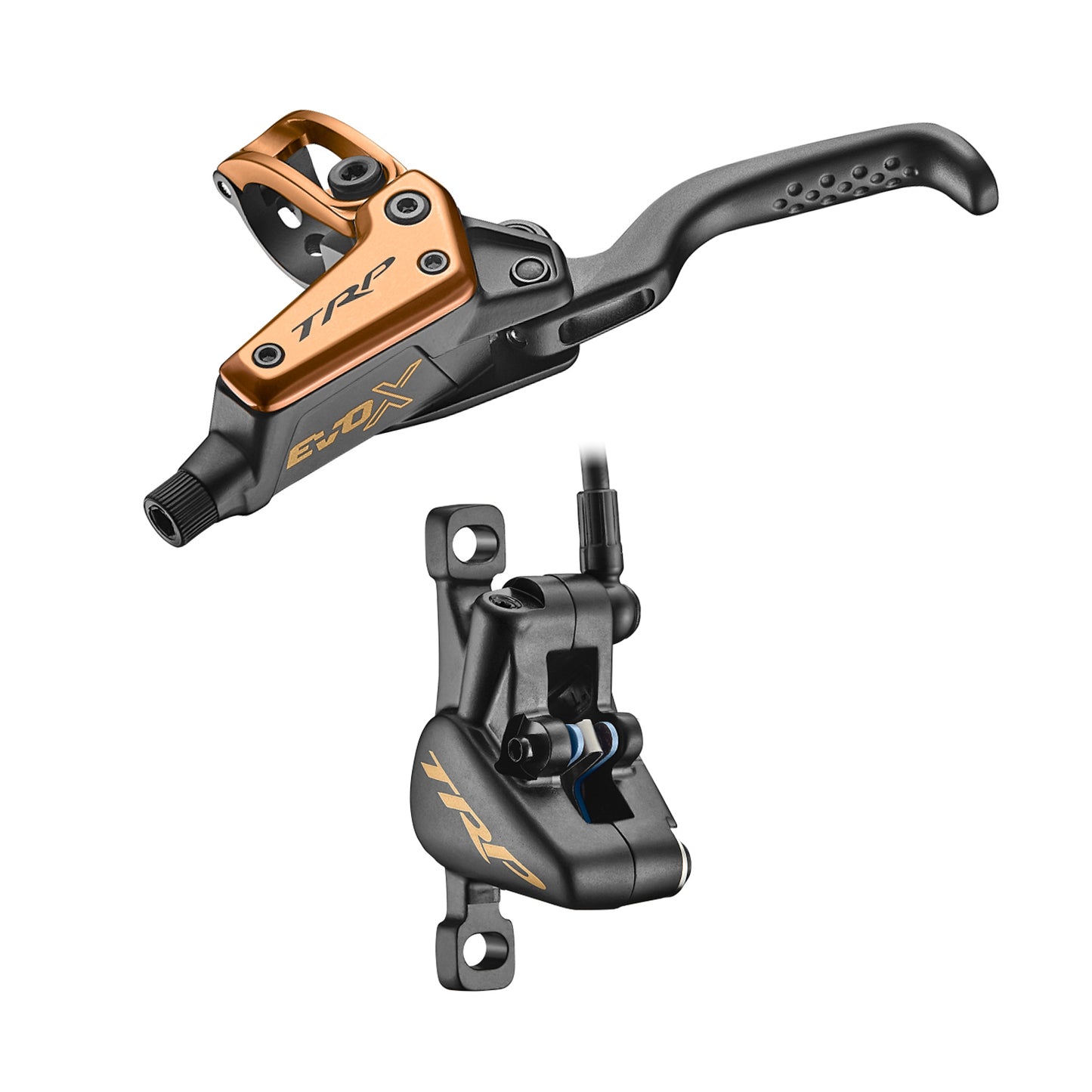 TRP EVO X HD-M9020 MTB Hydraulic Disc Brake - Gold
