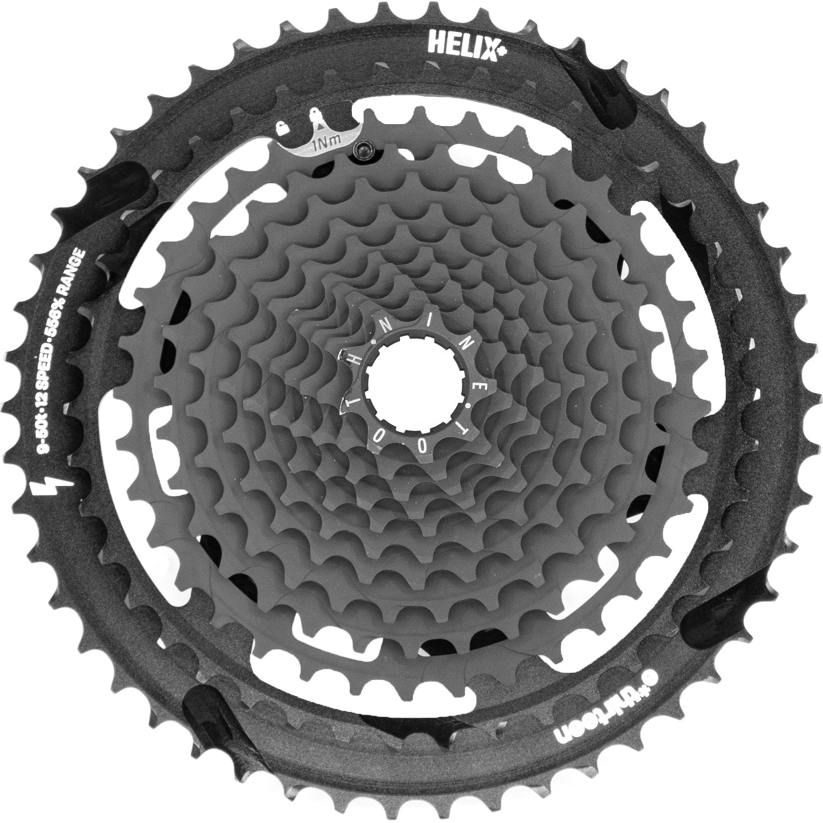 e*thirteen Helix Plus 12 speed MTB Cassette Black 9-50t – Masherz
