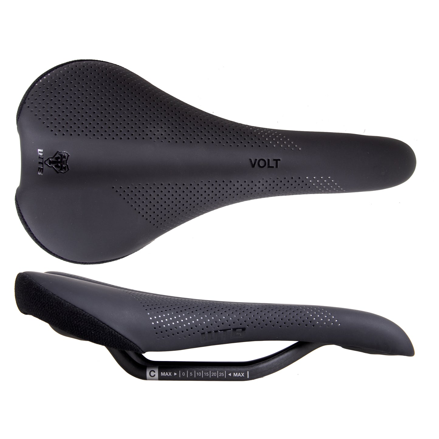 WTB Volt Saddle with Carbon Rails - Black