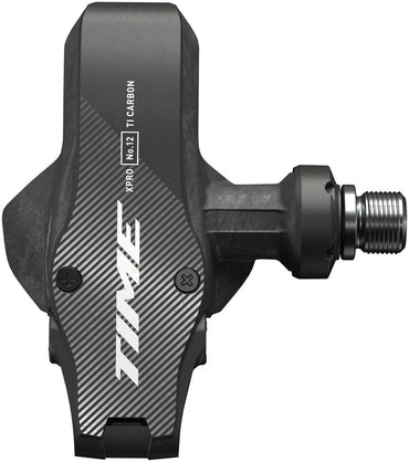 Time Xpro 12 Carbon Road Bike Pedals with Titanium Spindle - Black