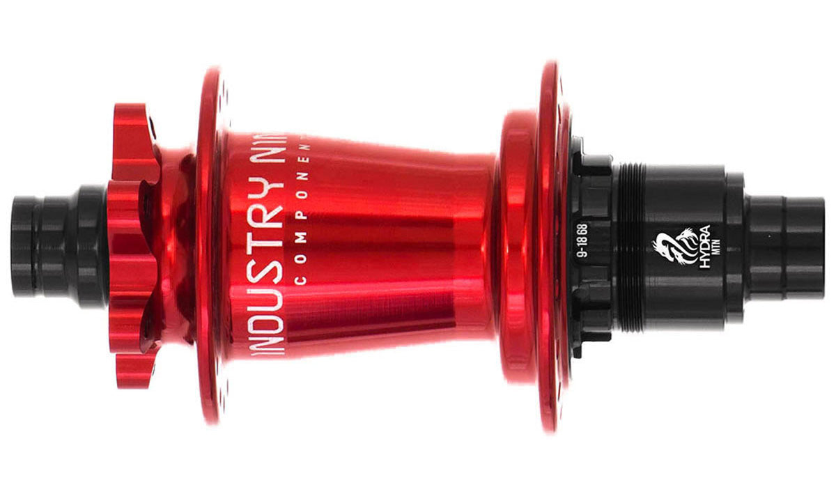 industry nine pedals Industry Nine Hydra Classic Rear 6-Bolt MTB Hub I9 Boost