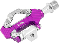 Wolf Tooth DEL Gravel Race Clipless Pedals - Ultraviolet Purple