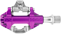 Wolf Tooth DEL Gravel Race Clipless Pedals - Ultraviolet Purple