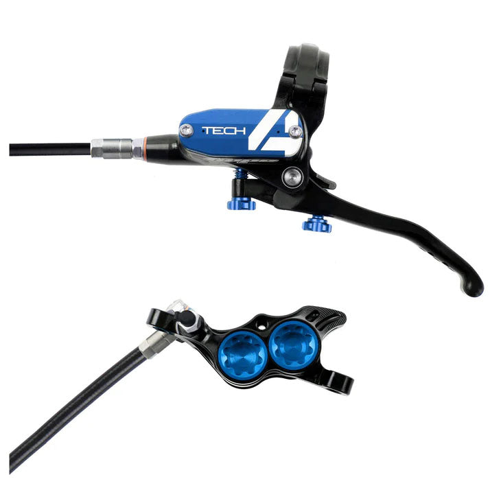 Hope Tech 4 E4 MTB Hydraulic Disc Brake and Lever - Blue