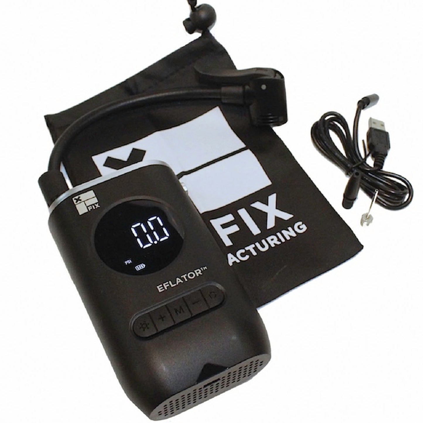 Fix EFlator Electric Mini Digital e-Pump with Guage & Chuck