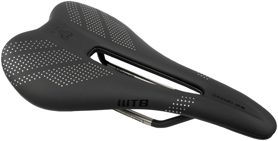WTB Gravelier Gravel Saddle with Titanium Rails - Medium 142mm