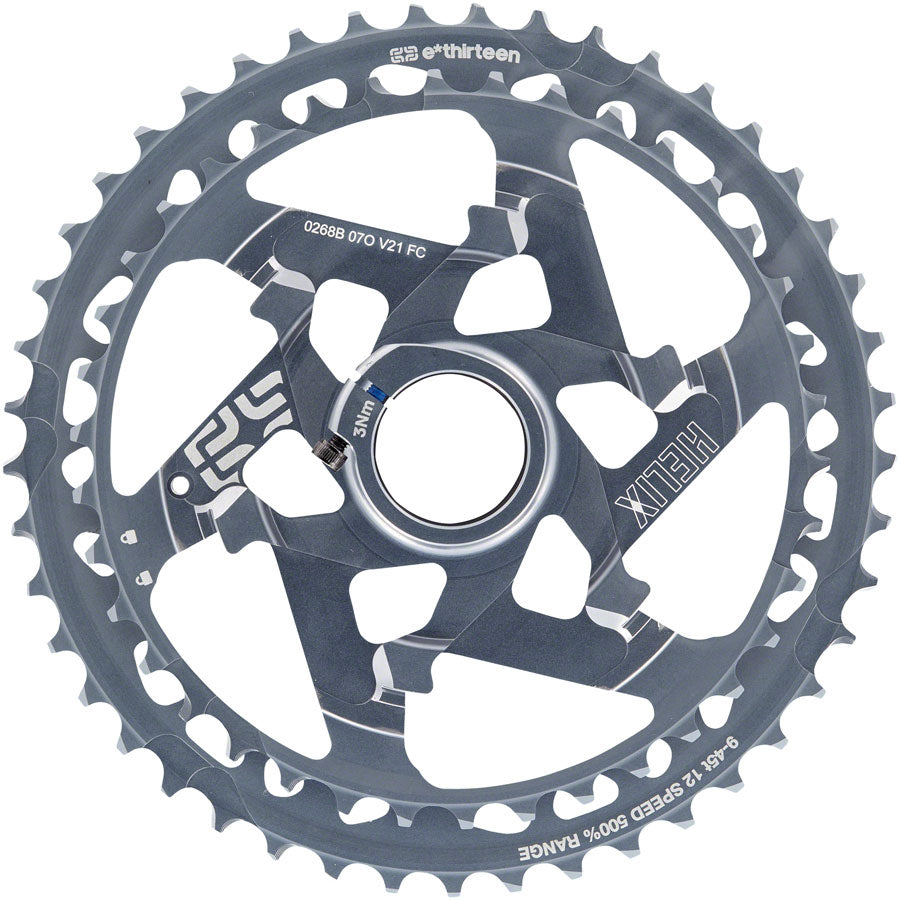E*thirteen Helix Race 12 speed Cassette Grey 9-45t