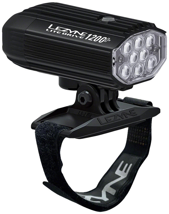 Lezyne Helmet Lite Drive 1200+ Headlight - Black