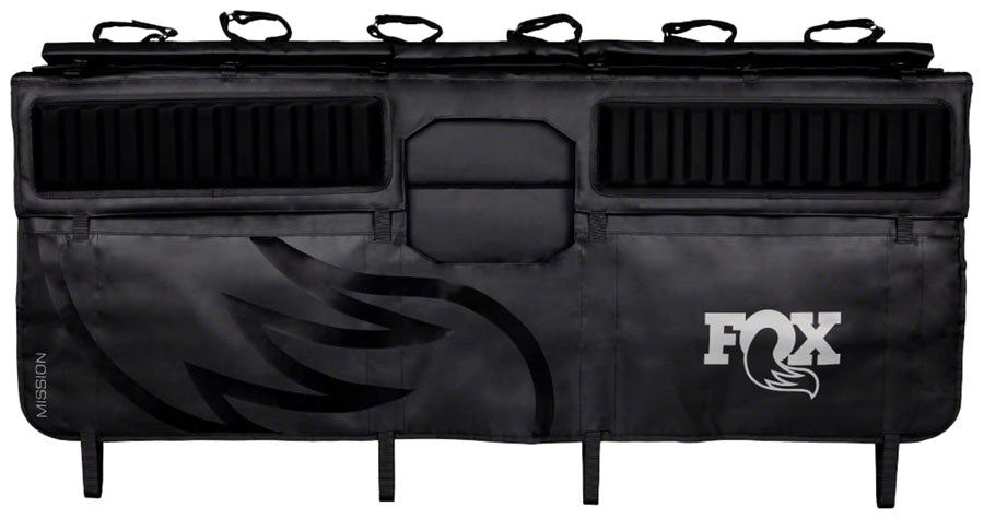 FOX Mission Tailgate Pad Black, Fits Mid-Size Trucks