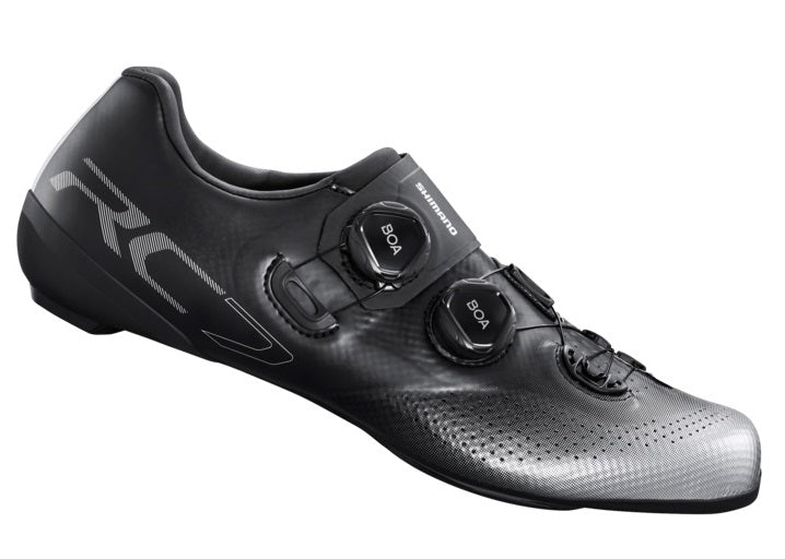 Shimano RC7 Carbon Road Bike Shoes SH-RC702 - Wide Width - Black