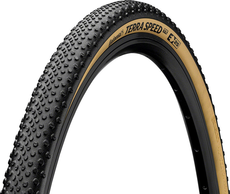 Continental Terra Speed Tubeless Ready Gravel Tire - Black/Cream