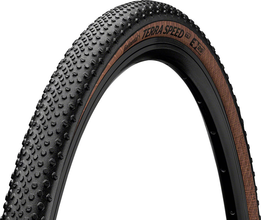 Continental Terra Speed Tubeless Ready Gravel Tire - Black/Tan