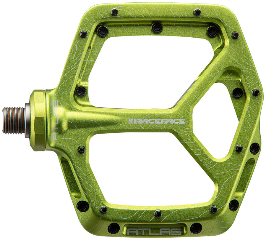 Race Face 2023 Atlas Platform MTB Pedals - Green