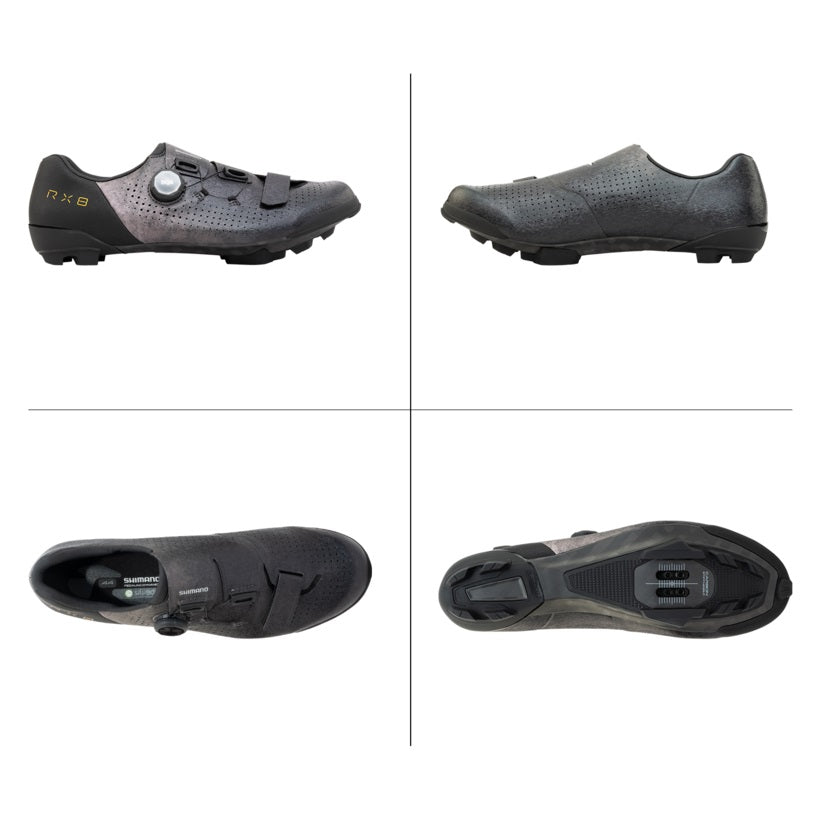gravel bike shoes wide feet Shimano SH-RX801 Carbon Gravel Boa MTB Cycling Shoes RX8 Wide Width