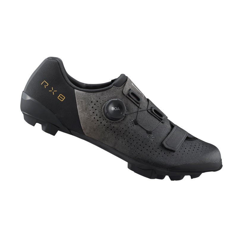Shimano 2023 SH-RX801 Carbon Gravel Boa MTB Cycling Shoes RX8 Wide Width - Black