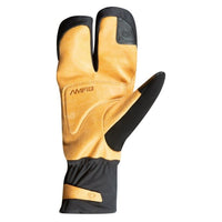Pearl Izumi AmFIB Lobster Gel Winter Cycling Gloves - Black/Dark Tan