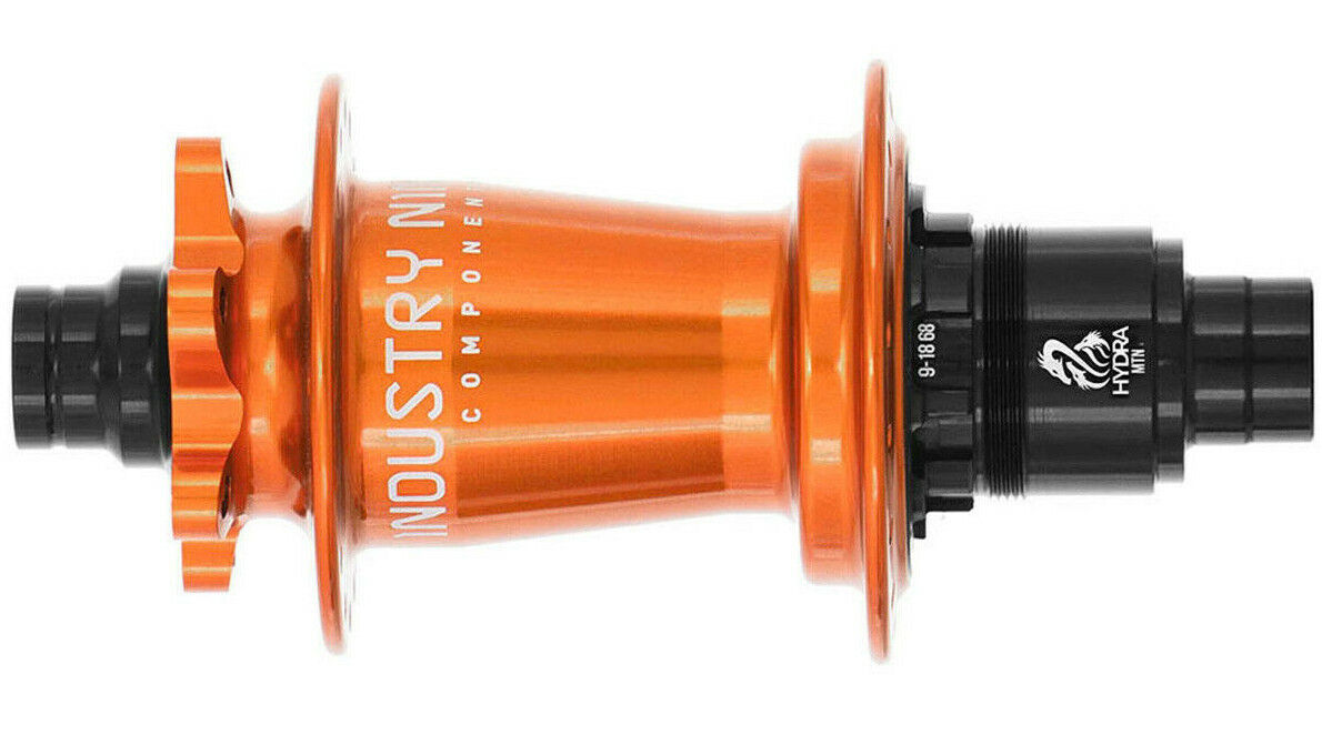 Industry Nine Hydra Classic Rear 6-Bolt MTB Hub I9 Boost - Orange