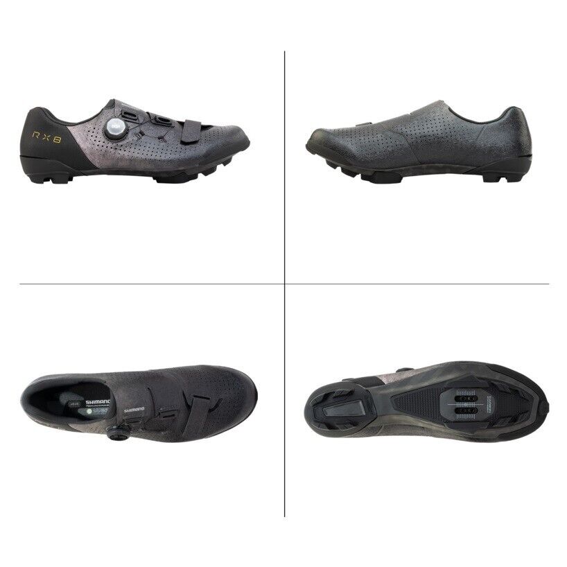 Shimano SH-RX801 Carbon Gravel Boa MTB Cycling Shoes RX8 - Black